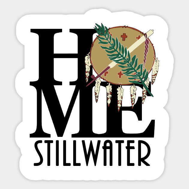 HOME Stillwater Oklahoma Sticker by Oklahoma